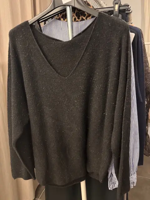 PULL NOIR BRILLANT