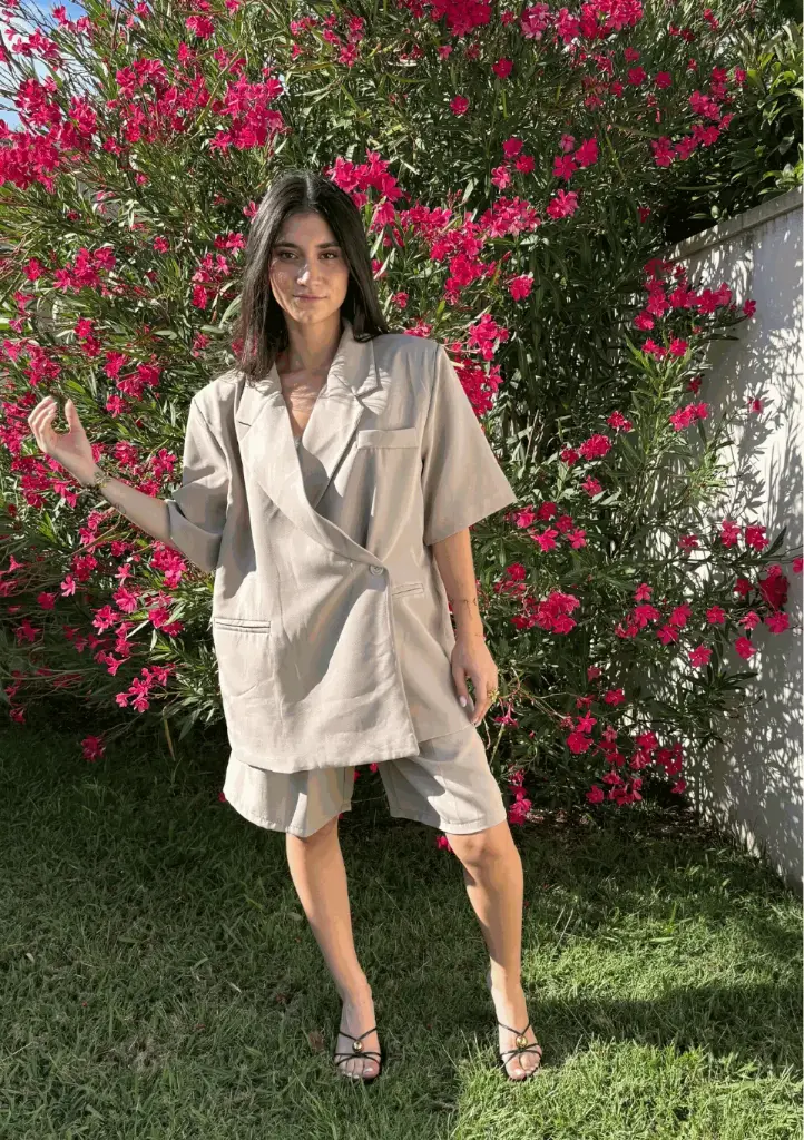 ENSEMBLE ROMA TAUPE