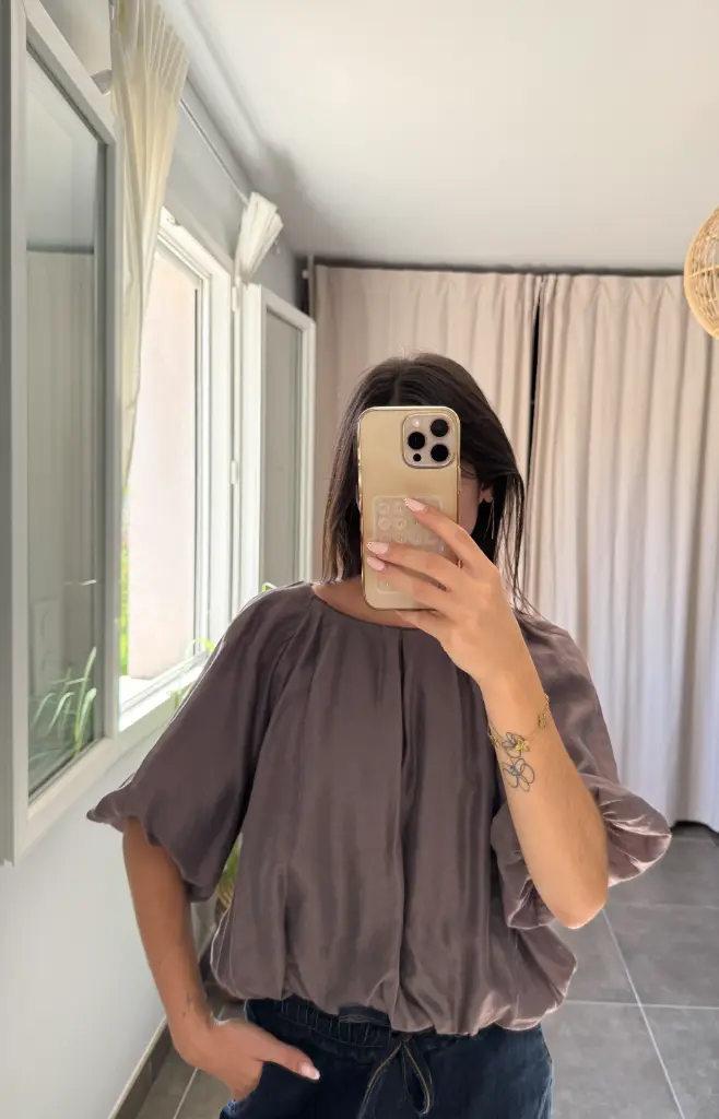 DESTOCKAGE - TOP GIORGIA MARRON