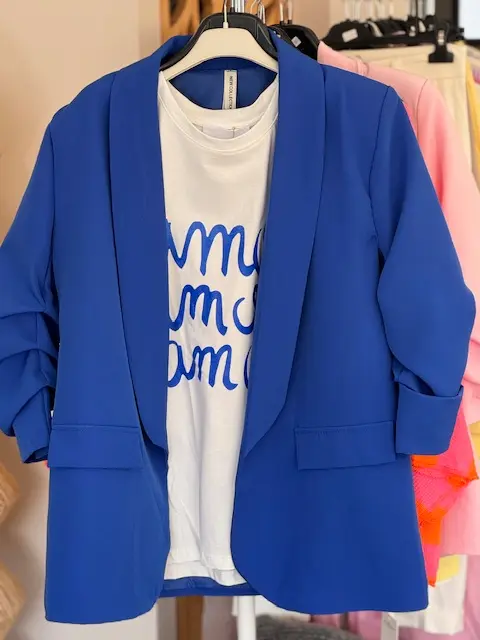 BLAZER AGATA (BLANC)