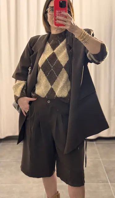 ENSEMBLE ROMA MARRON