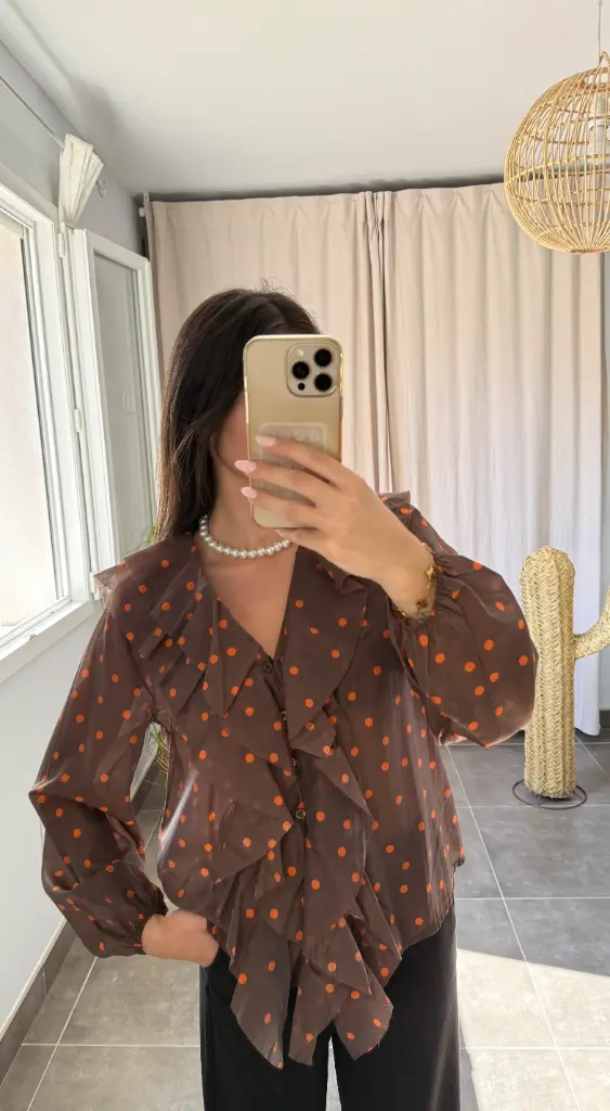 CHEMISE LOLITA MARRON