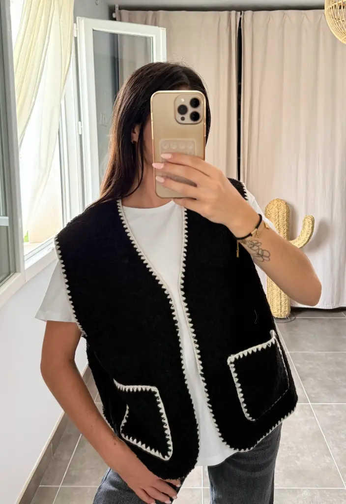  GILET ALBA NOIR