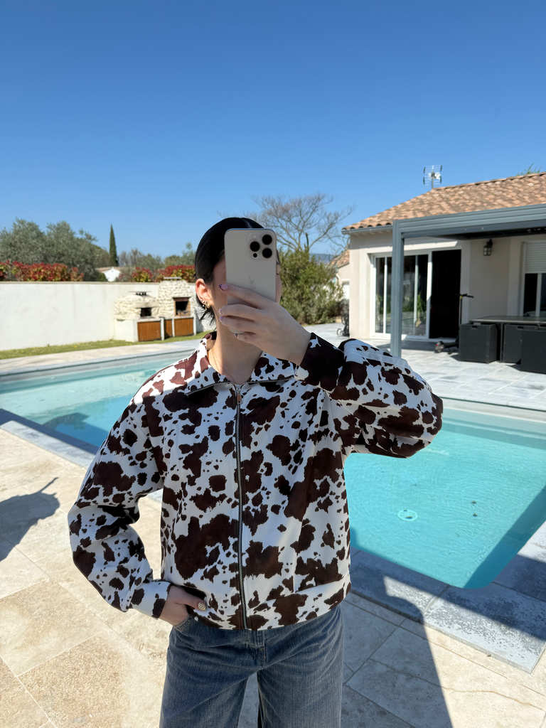 VESTE DE SURVÊTEMENT VACHE