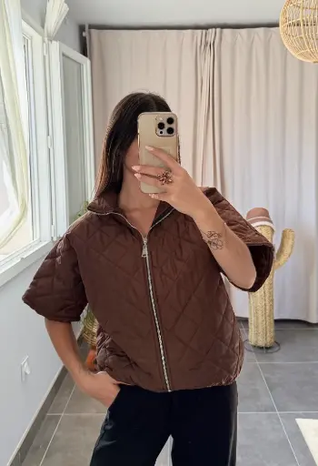  VESTE LUNA MARRON